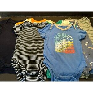 Lot of 7 Baby Gap One Piece 12-18 Months Several Colors and Styles